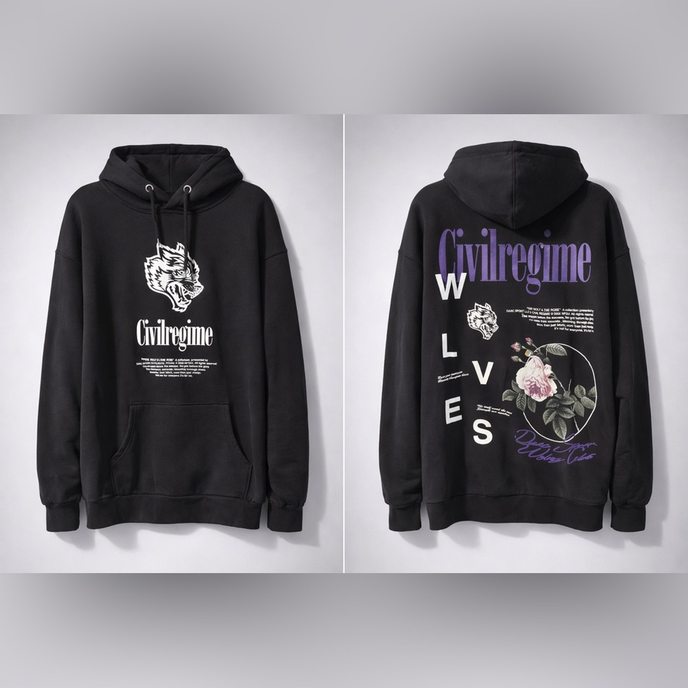 Darc Sport Black/Civil Regime Hoodie